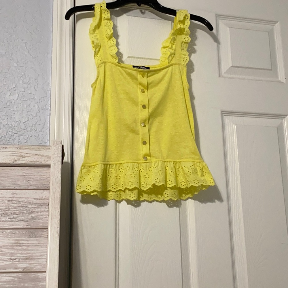 Yellow tank top